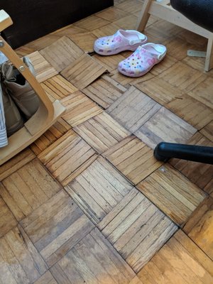 Crappy floor.