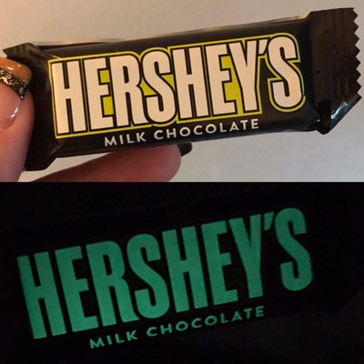 Glow In the Dark Hershey!