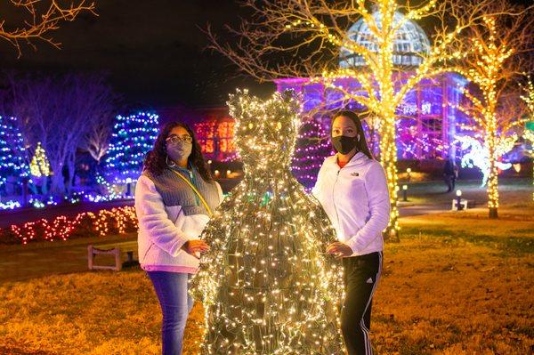 Dominion Energy GardenFest of Lights.  Nicole Plummer