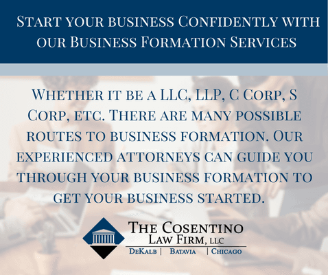 Check out our business law services.  Getting a business started is extremely exciting, and we can be there to help you along this journey!