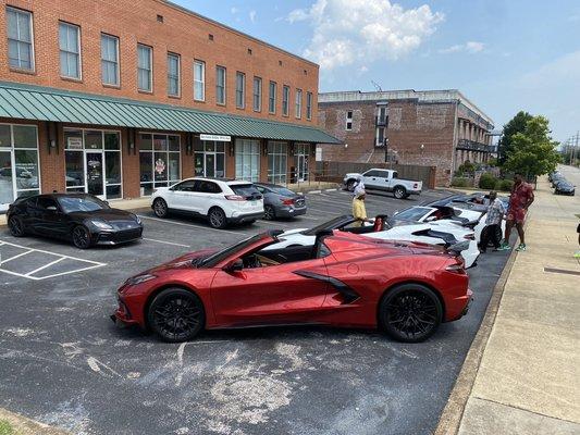 C8 Corvettes at ALLSTARS