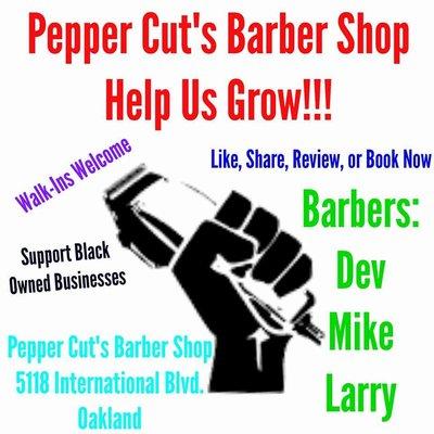 Barbers Dev,Larry, and Mike