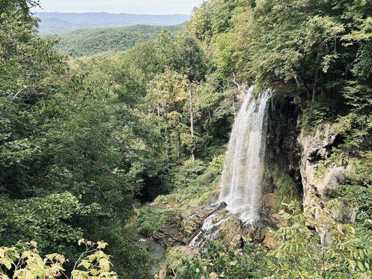 Falling Springs Waterfall