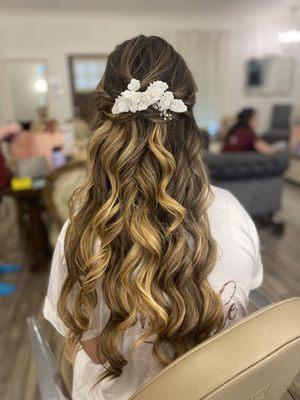 Wedding hair