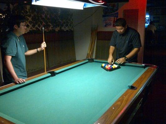 Pool table