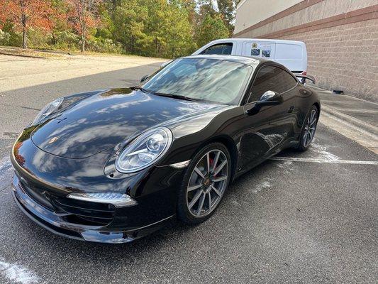 911 COUPE EXTERIOR WASH