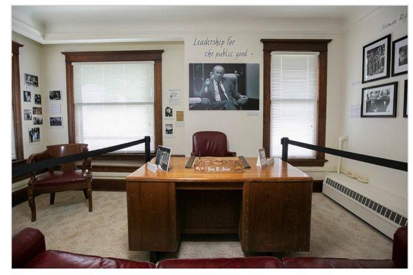 The Jackson Room dedicated to the legacy of the late U.S. Senator Henry M. Jackson.  Photo courtesy of Ryan Berry / The Herald