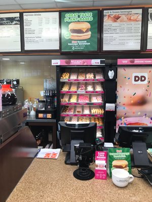 Dunkin in the convenience store