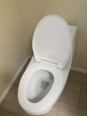 New toilet