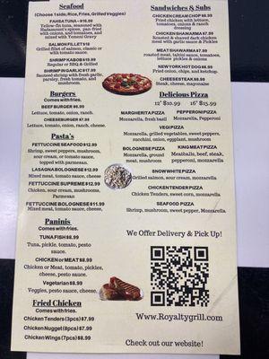 Menus