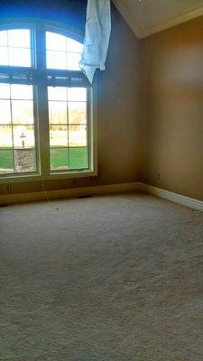 Residential carpet install