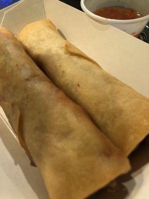 Fried pork egg rolls