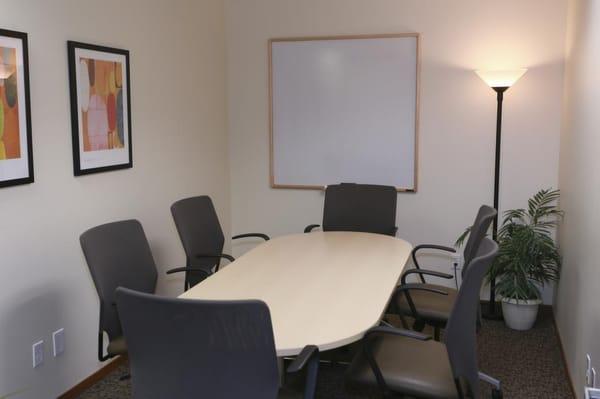 Conference room in Boulder; a great place to hold a meeting, take a deposition, & brainstorm the strategy for your growing business.