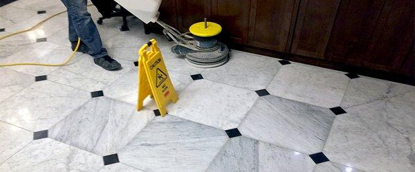 Marble Floor Polishing and Stone Restoration