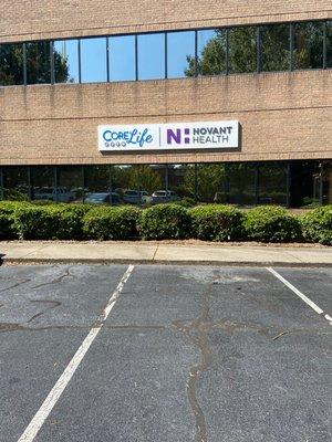 CoreLife Novant Health Highland Oaks Team Exterior