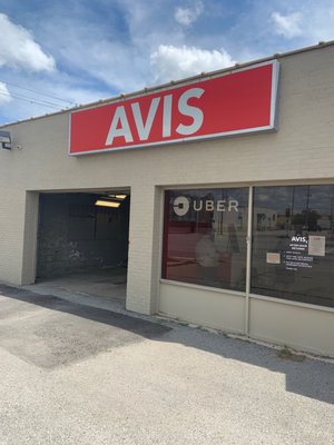 Avis Car rental on Burlington and 16th