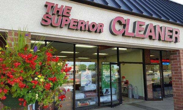 Superior Cleaners, located in a strip mall inside of Clifton Park Center