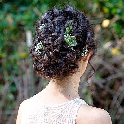 Wedding hair by Nicole Rogers