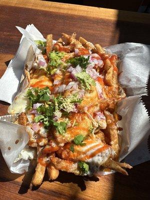 Masala poutine. Yummy