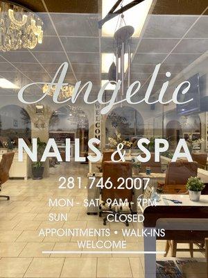 Appointments or Walk-Ins Welcome