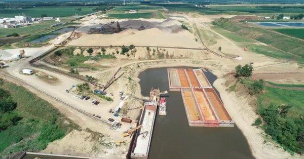 River Port at Ozinga Gravel Pit