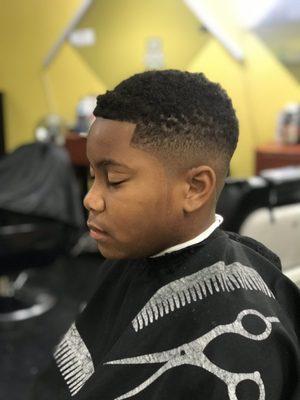 Kruty fade, Nappy fade, Razor shape up, 3D fade, blurry fade