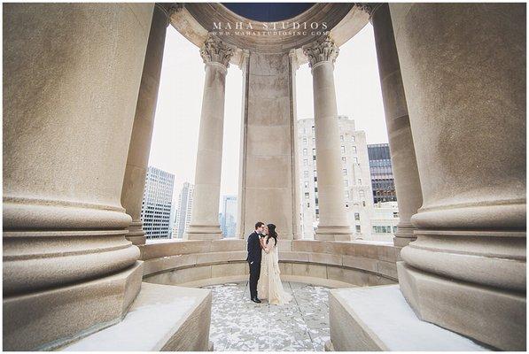 Chicago LondonHouse Wedding Photography by Maha Studios // Event Planning by Big City Bride