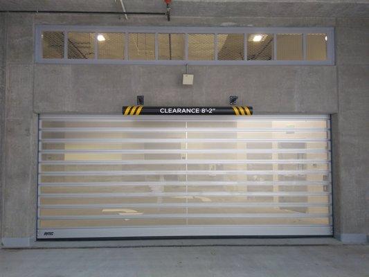 Rytec Spiral Door for Parking Structures