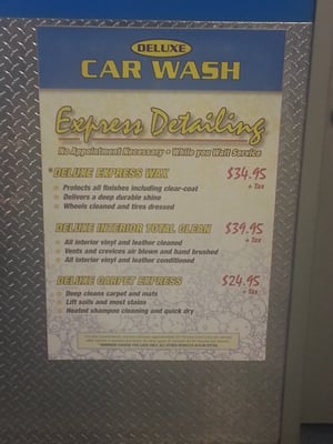 Deluxe Car Wash & Express Lube Center