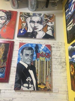 I like My ART and WOMEN, "Shaken, not stirred!"