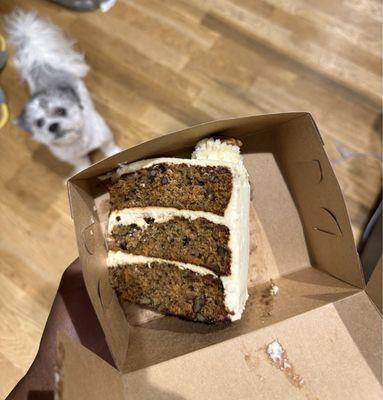 Slice of Carrot Cake