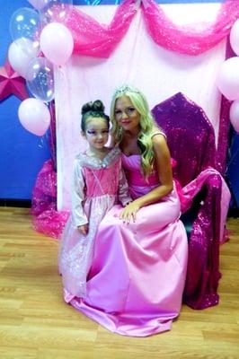 Lexie with Sleeping Beauty! Love Boutique Spoiled Rotten!