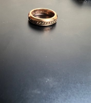 My repaired wedding band.