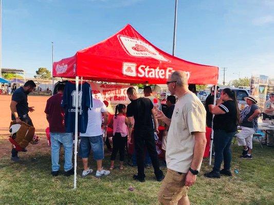 City Block Party Event with Metro Police Department.