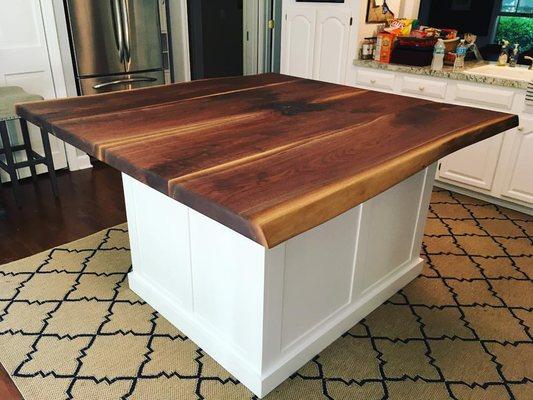 Custom kitchen island