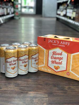 Jack's Abby Blood Orange Wheat!