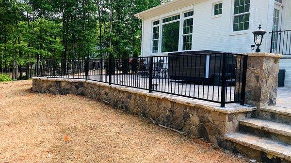 manufacture and installation of metal fences, gates, handrails.  Residential and commercial.