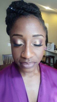 Wedding makeup