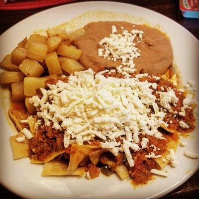 Chilaquiles estilo Metepec (Toluca)