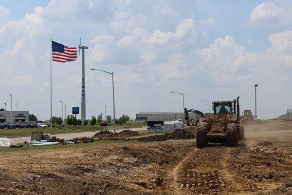 Karl Chevrolet Stuart is expanding! A new service bay, Certified Pre-Owned building, Car wash and extra inventory space is going up!