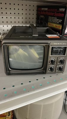 Bentley portable tv