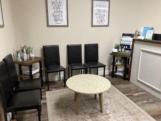 Thrive Chiropractics Waiting Room