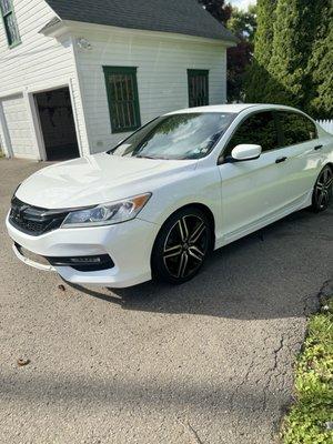 2016 Honda Accord Exterior Detail Treatment