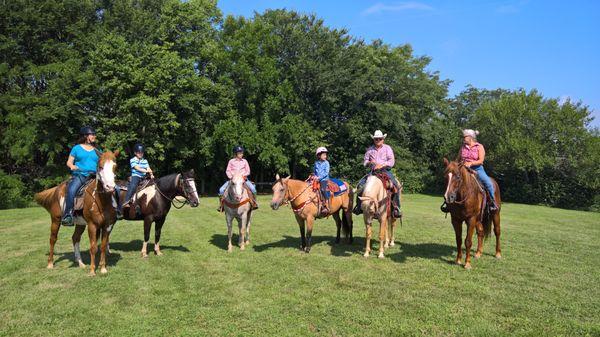 Trail ride to Bonfire Ridge