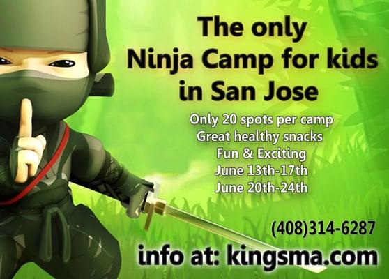 Ninja Camp for Kids: Enroll now for June 2016