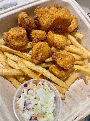 Scallop Plate with Fries