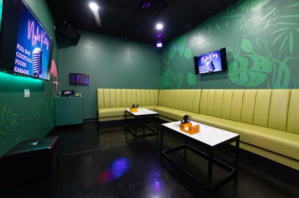 Flamingo Room, our mid size party room to host party up to 10 people.