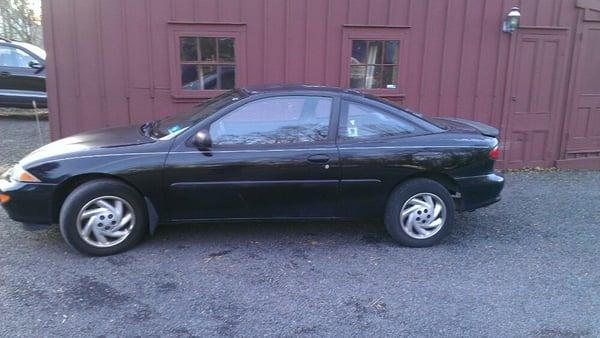 1999 Chevy Cavalier purchased from Sonny's Auto Parts in January 2013