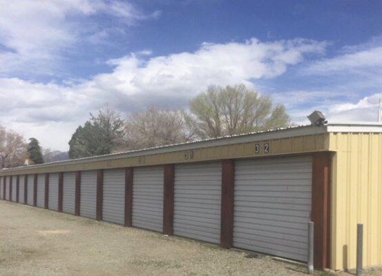 A few of the storage units