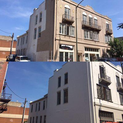 Before and after renovation in Richmond